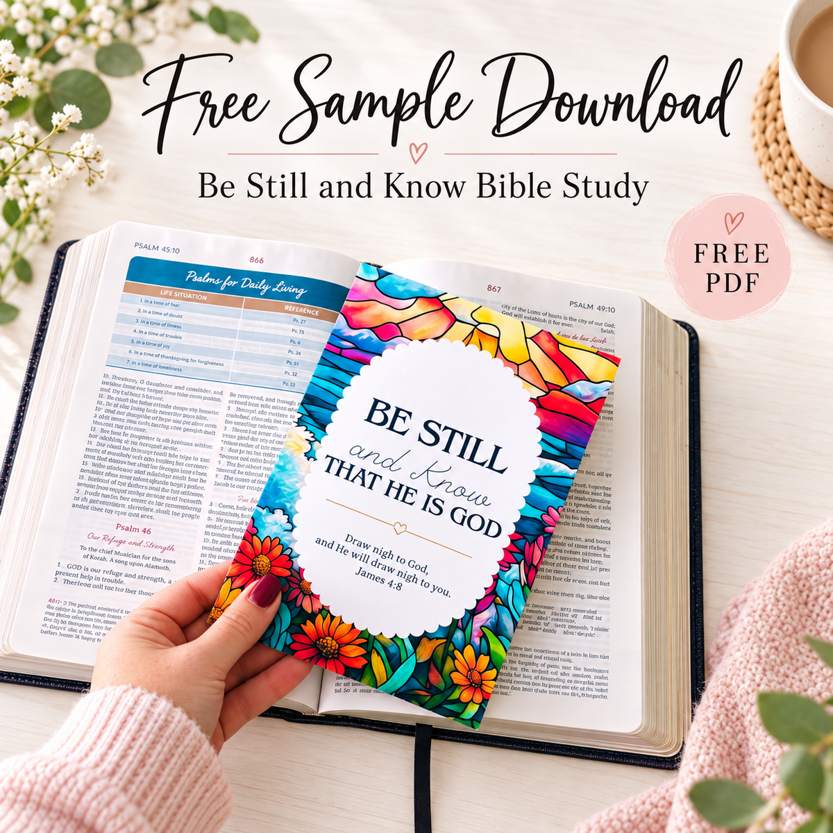 Be Still And Know Study Card